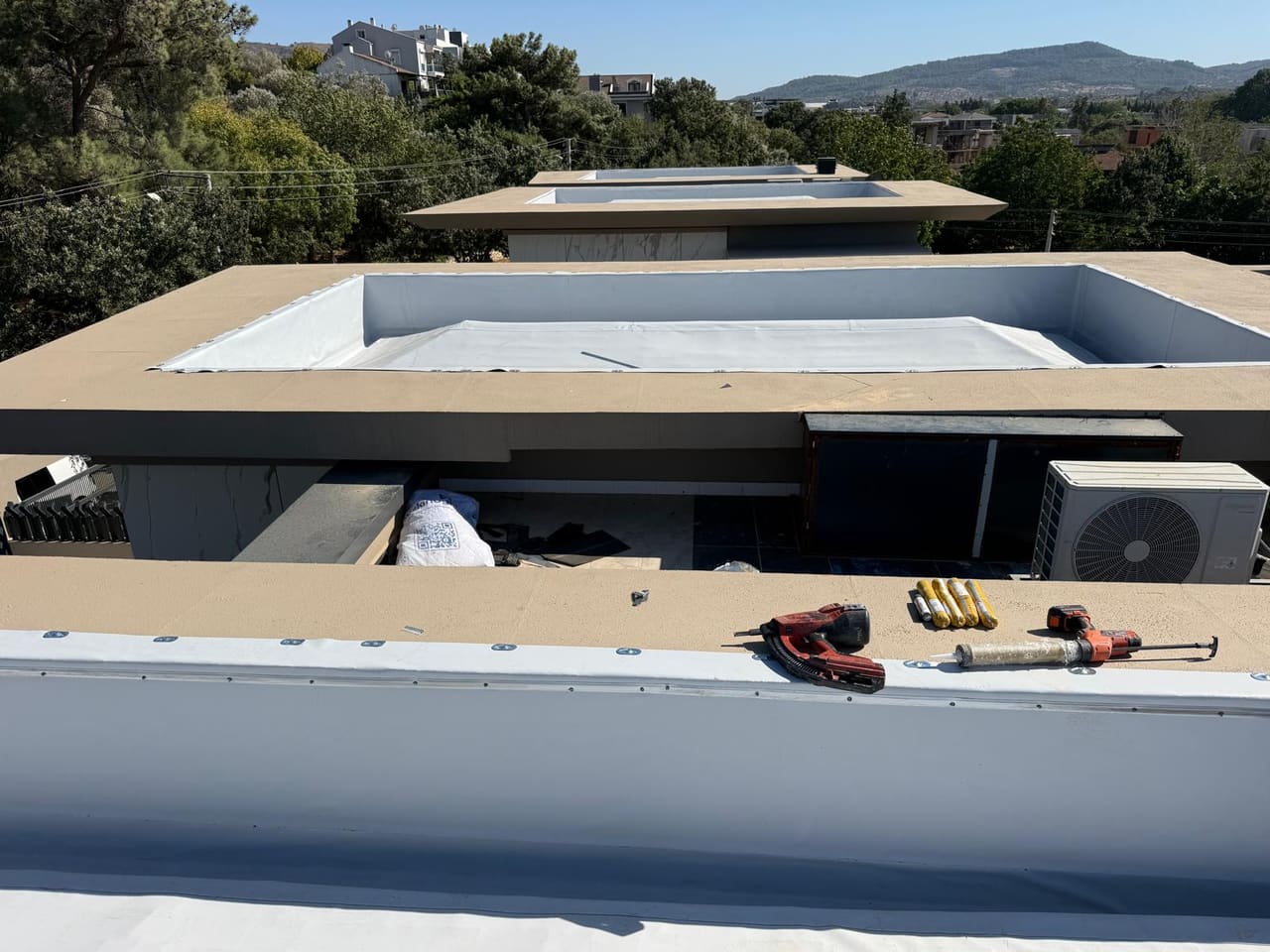 İzmir – teras çatı membranı