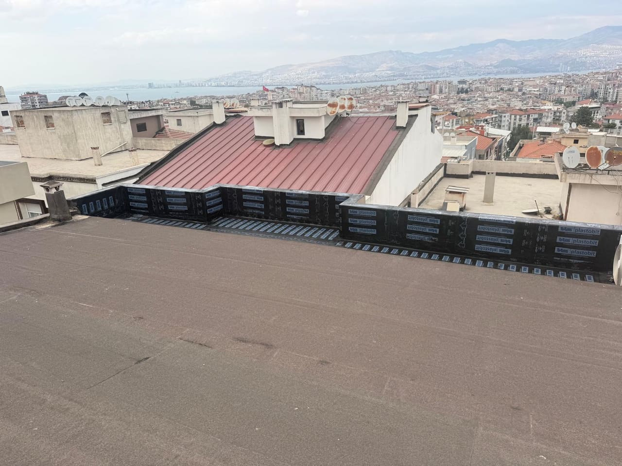 İzmir – teras çatı membranı